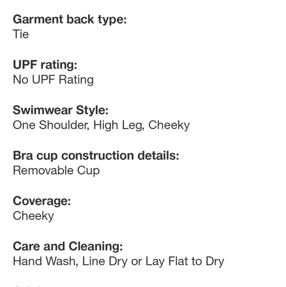 Liberty & Justice Women's One Shoulder High Leg Cheeky Cut-out One-piece swimsui - Picture 8 of 16